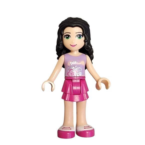 LEGO Emma Minidoll 3931 Splash Pool Friends 2012 Retired Minifigure frnd001 - Picture 1 of 2